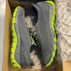 Men's Gray and Green World Wide Sportsman Clear Creek Water Shoes 12
